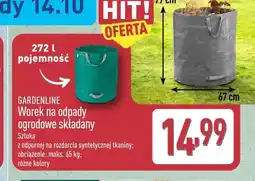 ALDI Worek na odpady ogrodowe składany 272 l Gardenline oferta