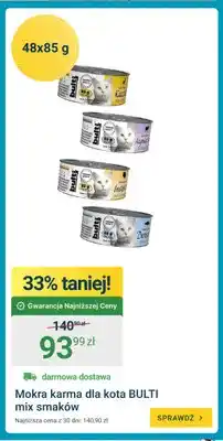 ERLI Mokra karma dla kota Bulti mix smaków 48-pak oferta
