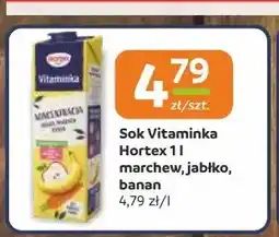 Gama Sok Vitaminka Hortex marchew jabłko banan oferta
