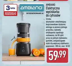 ALDI Elektryczna wyciskarka do cytrusów Ambiano oferta