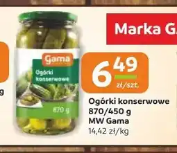 Gama Ogórki konserwowe MW Gama oferta