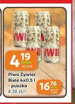 Gama Piwo Żywiec Białe 4-pak oferta