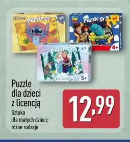 ALDI Puzzle dla dzieci z licencją oferta