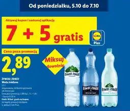 Lidl Woda Żywiec zdrój oferta