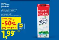 Lidl Mleko Mlekpol oferta