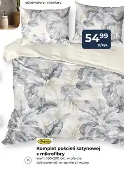 Mrówka Komplet poœcieli satynowej z mikrofibry 160x200 cm Eurofirany oferta
