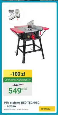 ERLI Piła stołowa Red Technic - zestaw oferta