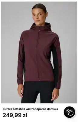 Kurtka softshell wiatroodporna damska 4F