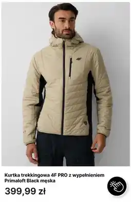 4F Kurtka trekkingowa 4F PRO z wypełnieniem Primaloft Black męska oferta