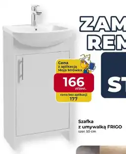 Mrówka Szafka z umywalką Frigo szer. 50 cm oferta