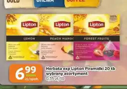 Gama Herbata exp Lipton Piramidki Lemon oferta