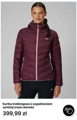 4F Kurtka trekkingowa z wypełnieniem syntetycznym damska 4F oferta