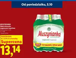 Lidl Woda mineralna Muszynianka oferta