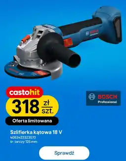 Castorama Szlifierka kątowa 18 V oferta