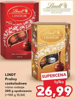 Kaufland Lindt Praliny czekoladowe oferta