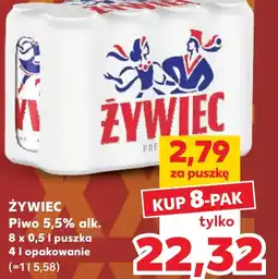 Kaufland Żywiec Piwo 5,5% alk. oferta