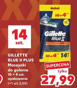 Kaufland Maszynki do golenia Gillette Blue II Plus oferta