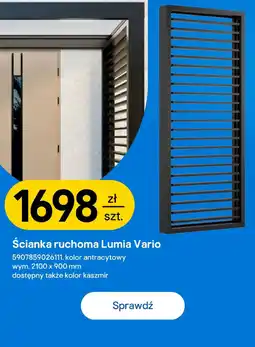 Castorama Ścianka ruchoma Lumia Vario oferta