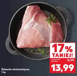 Kaufland Żeberka ekstramięsne oferta