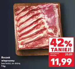 Kaufland Boczek wieprzowy oferta