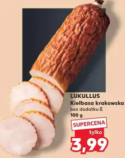 Kaufland Kiełbasa Krakowska bez dodatku E oferta
