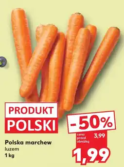 Kaufland Polska marchew luzem oferta