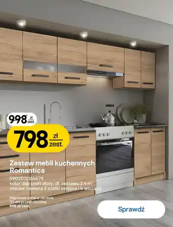 Zestaw mebli kuchennych Romantica