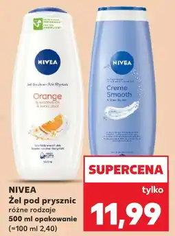 Kaufland NIVEA Żel pod prysznic oferta