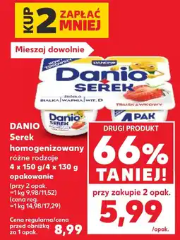 Kaufland Danio Serek homogenizowany oferta