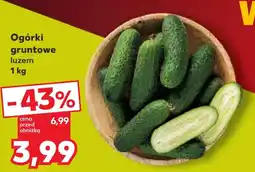 Kaufland Ogórki gruntowe luzem oferta