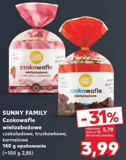Kaufland SUNNY FAMILY Czokowafle wielozbożowe oferta