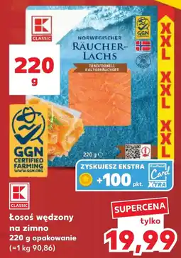 Kaufland Łosoś wędzony na zimno oferta