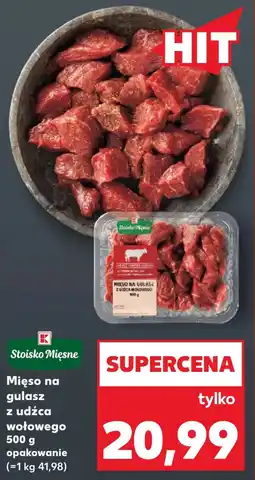 Kaufland Mięso na gulasz z udźca wołowego oferta