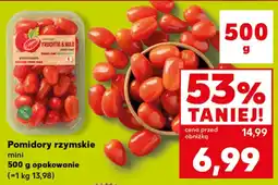 Kaufland Pomidory rzymskie mini oferta
