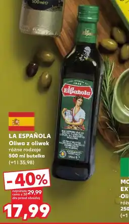 Kaufland La española oliwa z oliwek oferta
