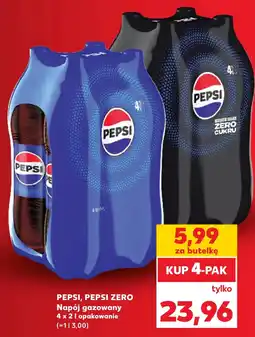 Kaufland Pepsi, Pepsi Zero oferta