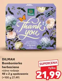 Kaufland Dilmah Bombonierka herbaciana oferta