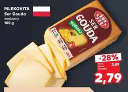 Kaufland Mlekovita Ser Gouda wędzony oferta