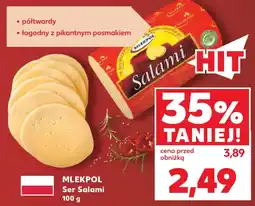 Kaufland Mlekpols Ser Salami oferta