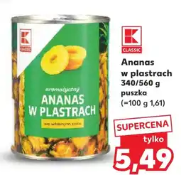 Kaufland K Classic Ananas w plastrach oferta
