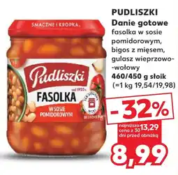Kaufland Pudliszki Fasolka w sosie pomidorowym oferta