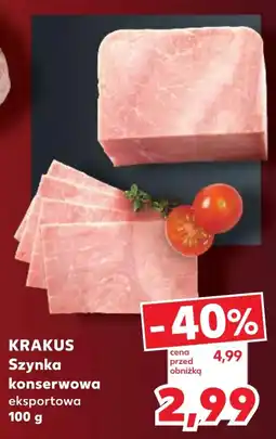 Kaufland Szynka konserwowa eksportowa oferta