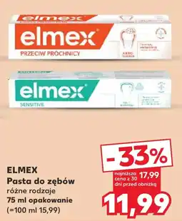 Kaufland ELMEX Pasta do zębów oferta