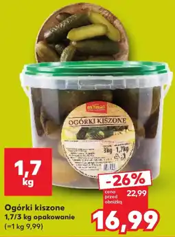Kaufland Ogórki kiszone oferta