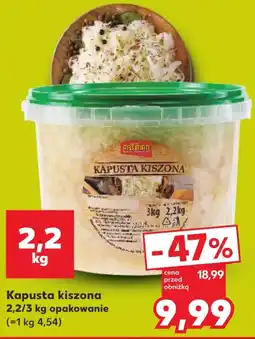 Kaufland Kapusta kiszona Artman oferta