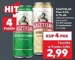 Kaufland Piwo Kasztelan oferta