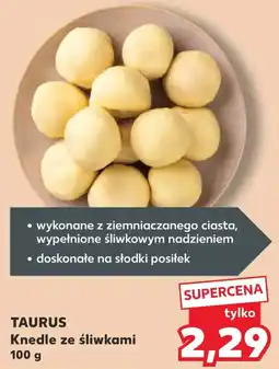 Kaufland Knedle ze śliwkami oferta