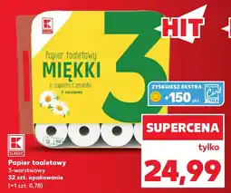 Kaufland Papier toaletowy MIĘKKI o zapachu rymianku 3-warstwowy oferta