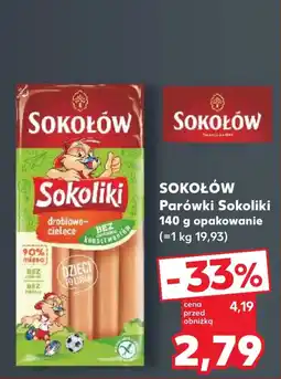 Kaufland Sokołówki Sokoliki drobiowo-ciełe oferta