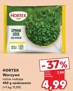 Kaufland Szpinak Liście Hortex oferta